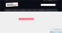Desktop Screenshot of grenobleinformatique.fr